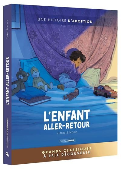 Une histoire d'adoption - Ecrin L'enfant aller-retour -  Zidrou - Bamboo Eds - Coffret - Bande dessinée