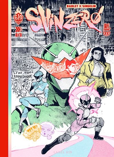 Shin Zero T2 - Guillaume Singelin - Rue De Sevres - cartonné - Bande dessinée