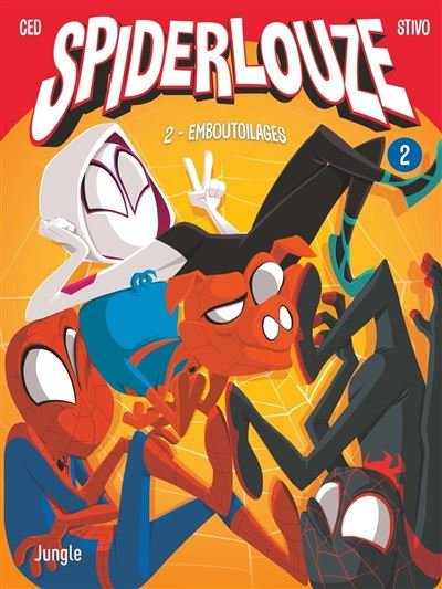 Spiderlouze - 2 -  Ced - Jungle - cartonné - Bande dessinée