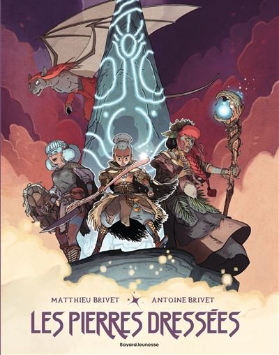 Les pierres dressées - Antoine Brivet - Bande d'ados - cartonné - Bande dessinée jeunesse