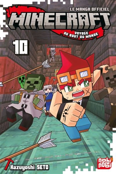 Minecraft, le manga officiel - Voyage au bout du monde T10 - Kazuyoshi Seto - Nobi Nobi - broché - Manga