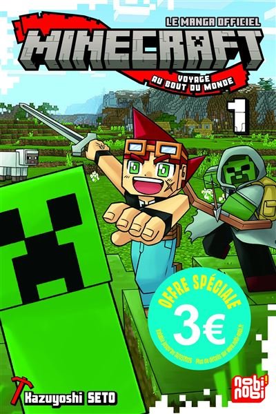 Minecraft T01 - édition 3 euros - Kazuyoshi Seto - Nobi Nobi - broché - Manga