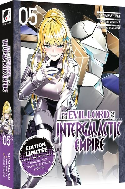 I'm the Evil Lord of an Intergalactic Empire - Tome 05 - Edition limitée - Kai Nadashima - Meian - broché - Manga