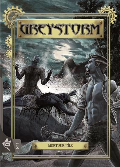 Greystorm N°5 - Mort sur l'île - Antonio Serra - Swikie Editions - broché - Bande dessinée