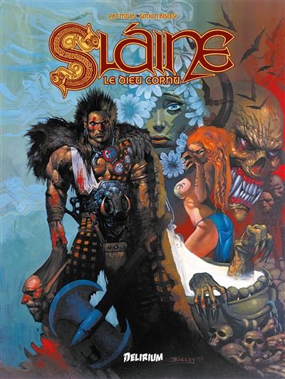 Sláine, Le Dieu Cornu - Patrick Mills - Delirium - cartonné - Comics
