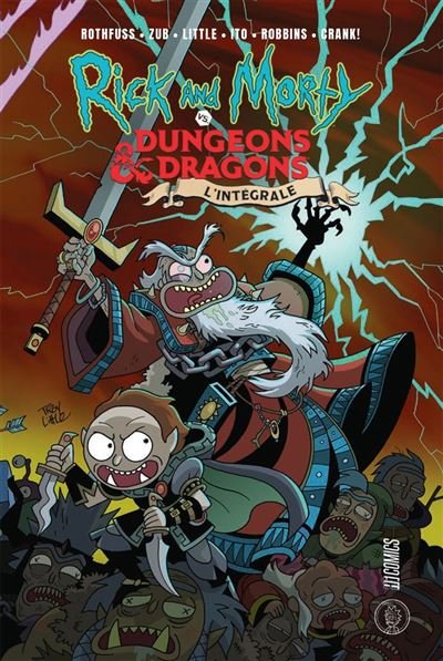 Rick & Morty VS. Dungeons & Dragons - L'intégrale - Troy Little - HiComics - ebook (ePub illustré) - Comics