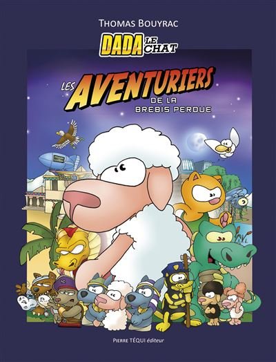 Les aventuriers de la brebis perdue - BD - Thomas Bouyrac - Tequi - broché - Bande dessinée jeunesse