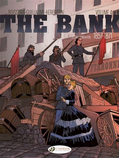 The Bank Vol. 4   The Communes Treasure - Pierre Boisserie - Cinebook - relié - Bande dessinée