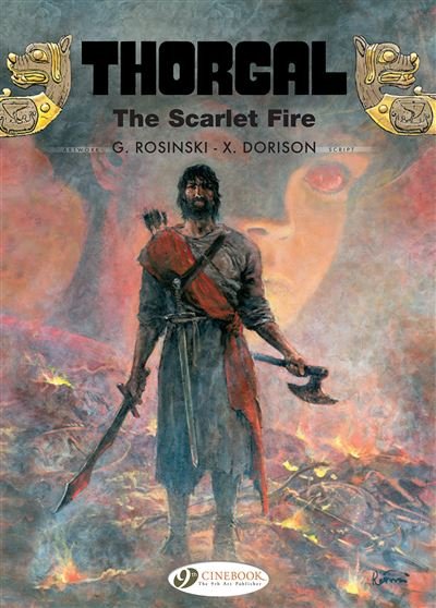 Thorgal Vol.27 - The Scarlet Fire - Xavier Dorison - Cinebook - relié - Bande dessinée