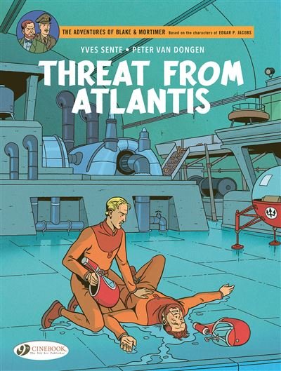 Blake & Mortimer Vol. 31 - Threat from Atlantis -  Collectif - Cinebook - relié - Bande dessinée