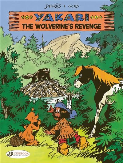 Yakari Vol. 24 - The Wolverines Revenge -  Job - Cinebook - broché - Bande dessinée