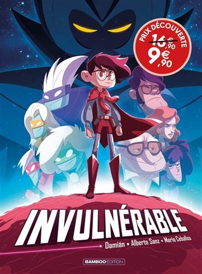 Invulnérable - tome 01 - Prix découverte - Damian Campanario Hernandez - Bamboo Eds - cartonné - Bande dessinée jeunesse