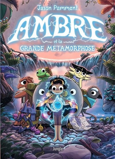 Ambre et l'île des créatures perdues - 2 - Jason Pamment - Jungle - cartonné - Bande dessinée jeunesse
