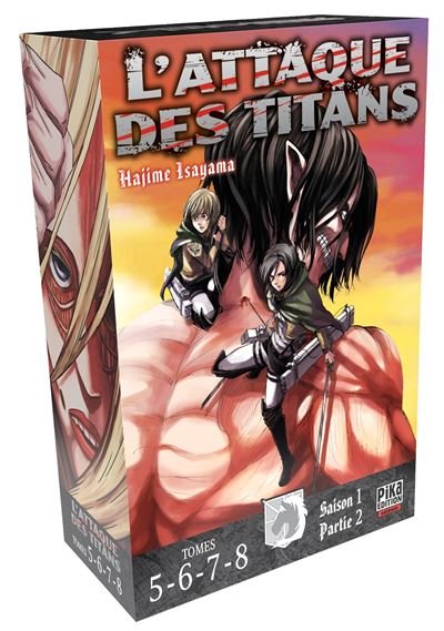 L'Attaque des Titans Coffret T05 à T08