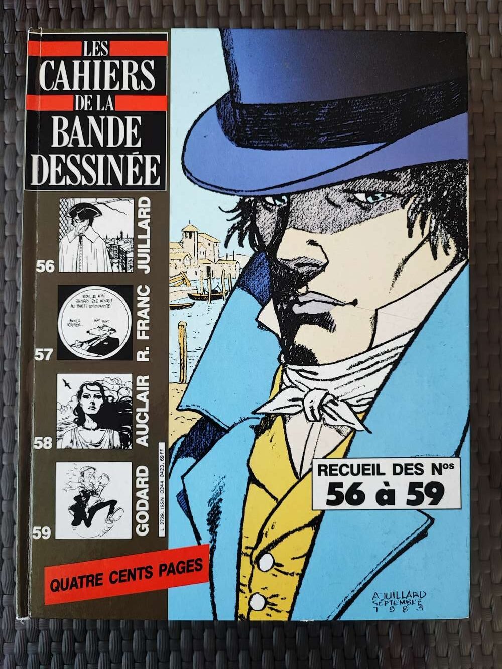 Les cahiers de la bande dessinée - Recueil n° 56 à 59