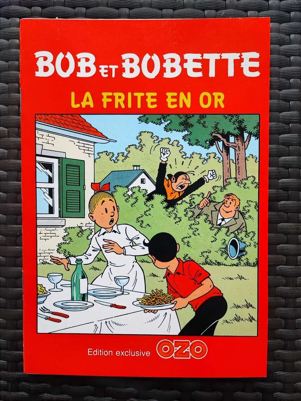 Bob et Bobette - La frite en or - Publicité OZO