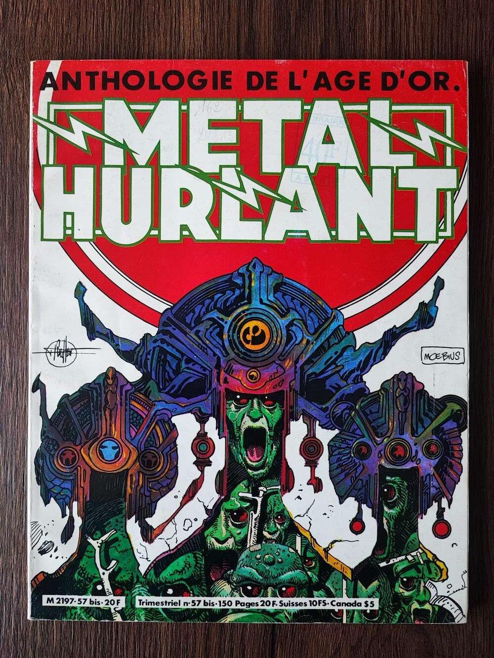 Métal Hurlant - N°57bis - Anthologie de l'âge d'or