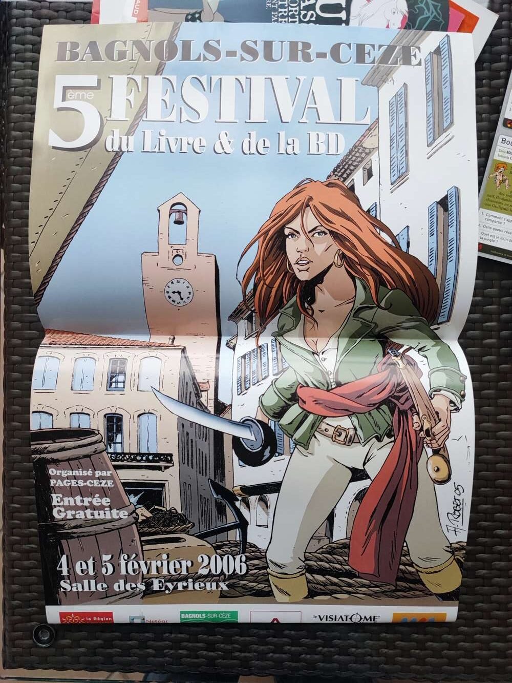 Affiche Festival BD - Bagnols-sur-Cèze 2006