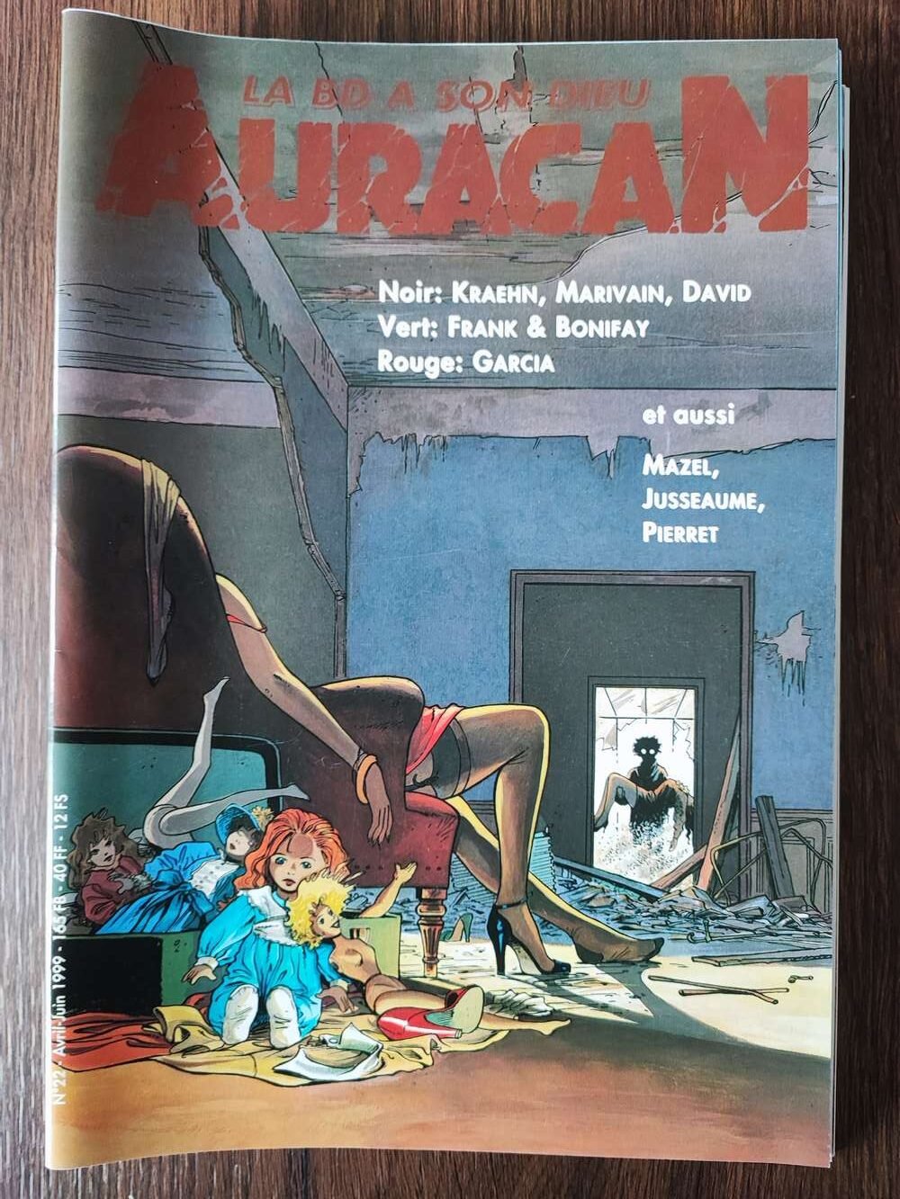 Revue Auracan -N°22 - Kraehn, Marivain, David, Frank, Bonifay, Garcia