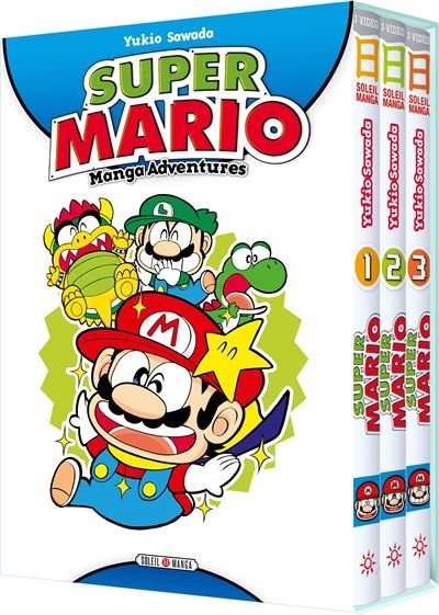 Super Mario Manga Adventures - Coffret T01 à T03 NED