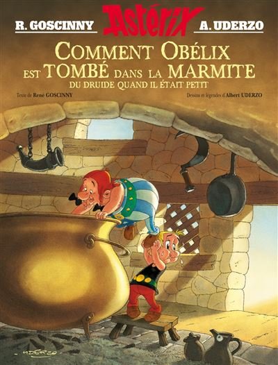 Astérix - Album illustré - Comment Obélix est tombé dans la marmite quand il était petit - HC