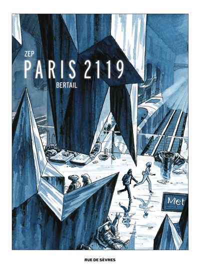 Paris 2119 grand format lavis