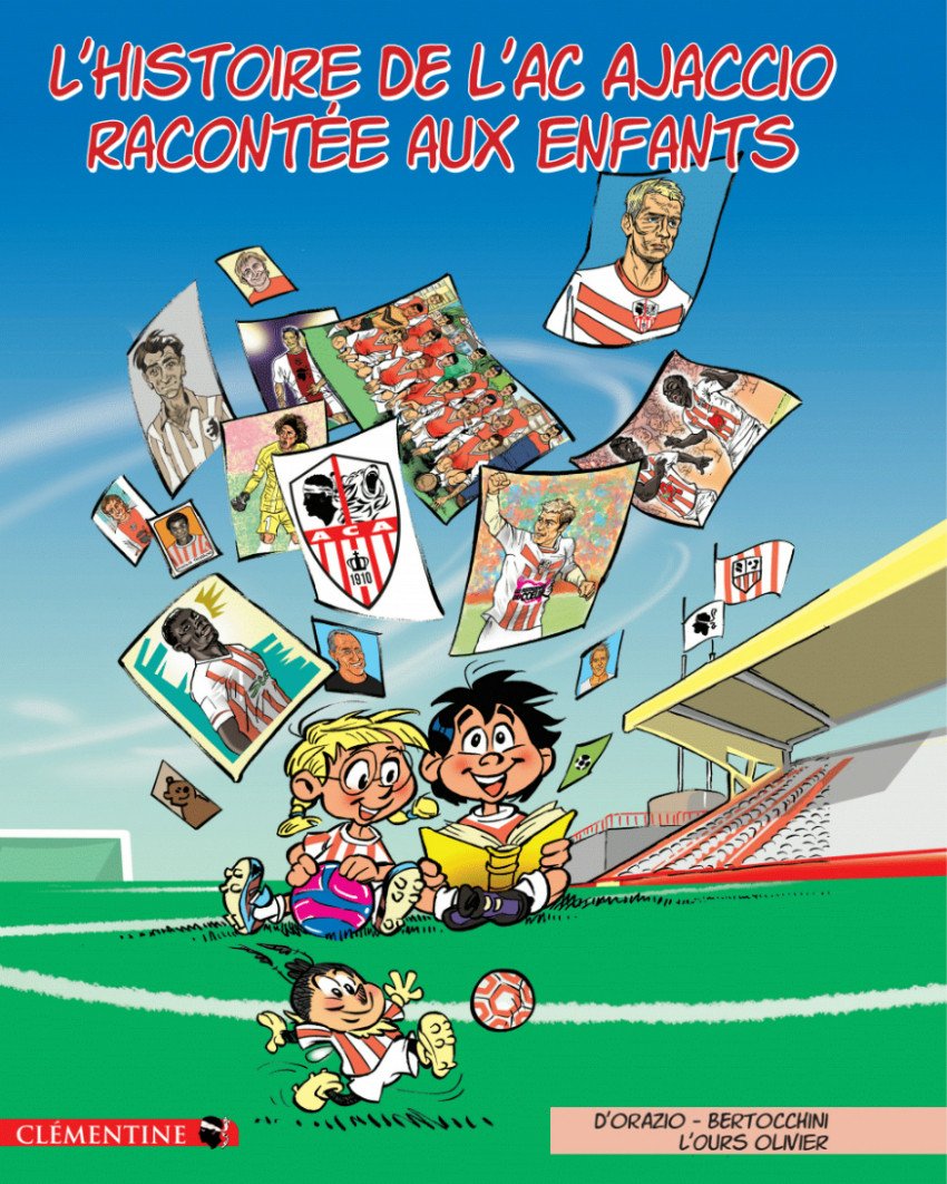 L'histoire de l'AC Ajaccio racontée aux enfants