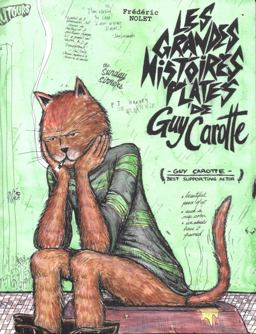 Les grandes histoires plates de Guy Carotte