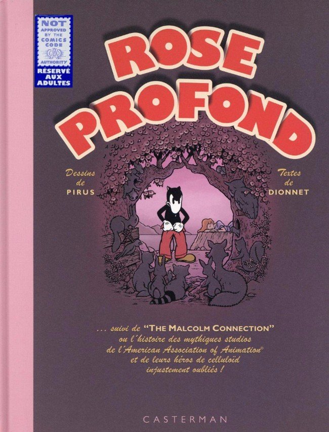 Rose profond