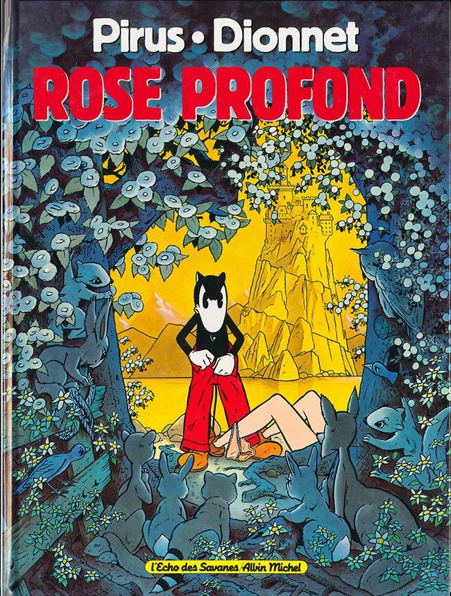 Rose profond
