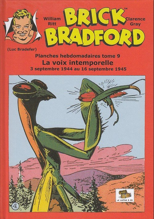 Brick Bradford Planches hebdomadaires Tome 9