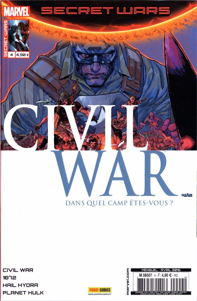 Secret Wars : Civil War Tome 4