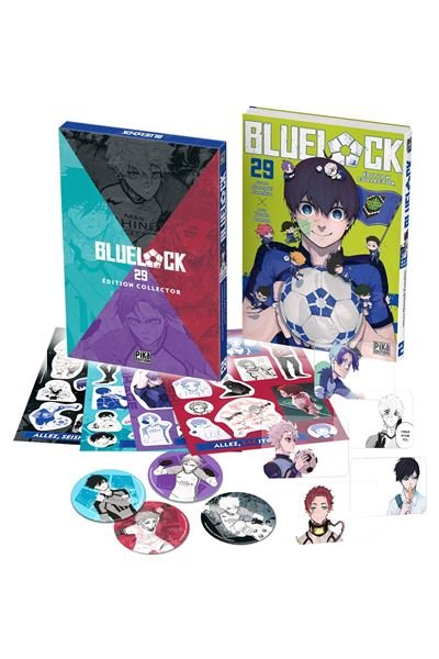 Blue Lock T29 - Édition collector - Yusuke Nomura - Pika - Coffret - Manga