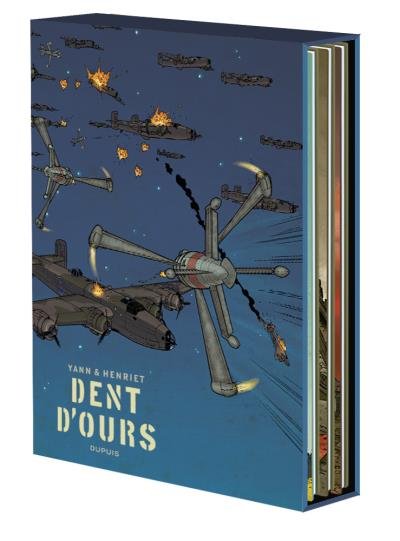 Coffret dent d'ours - t1 a t3 + ex-libris Coffret Tome 1 à Tome 3 - Alain Henriet - Dupuis - Coffret - Bande dessinée