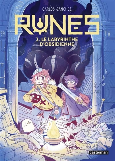 Runes (Tome 2) - Le Labyrinthe - Carlos Sanchez - Casterman - ebook (ePub illustré) - Bande dessinée jeunesse