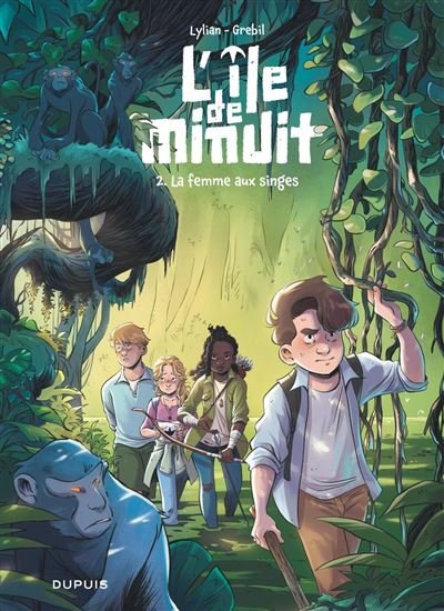 L'île de minuit - Tome 2 - La femme aux singes -  Lylian - Dupuis - ebook (ePub) - Bande dessinée jeunesse