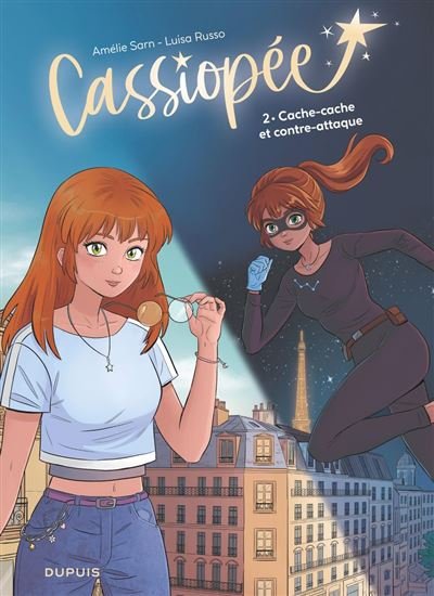 Cassiopée - Tome 2 - Cache-cache et contre-attaque - Amélie Sarn - Dupuis - ebook (ePub illustré) - Bande dessinée jeunesse
