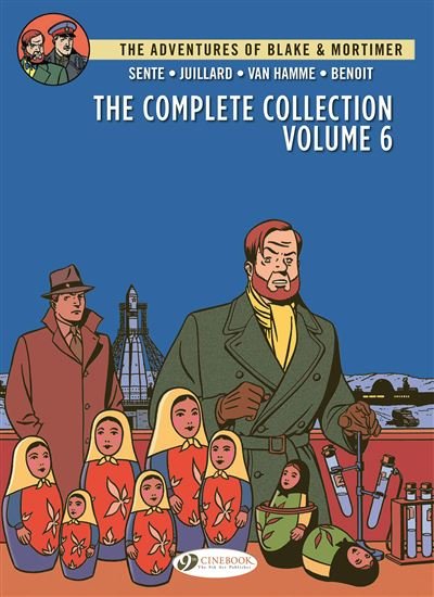 Blake & Mortimer - The Complete Collection 6 - Jean Van Hamme - Cinebook - relié - Bande dessinée