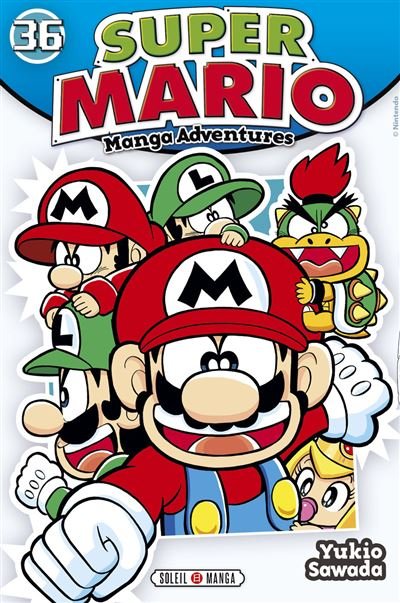 Super Mario Manga Adventures T36 - Yukio Sawada - Soleil - broché - Manga