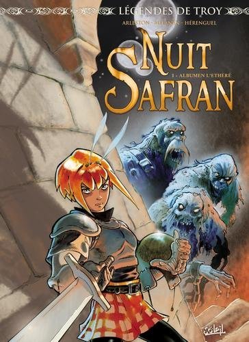 Légendes de Troy nuit safran T01 - Albumen l'éthéré
