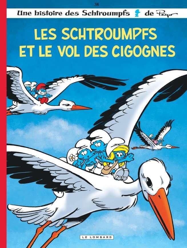 Les Schtroumpfs Lombard, Tome 38 : Les Schtroumpfs et le vol des cigognes
