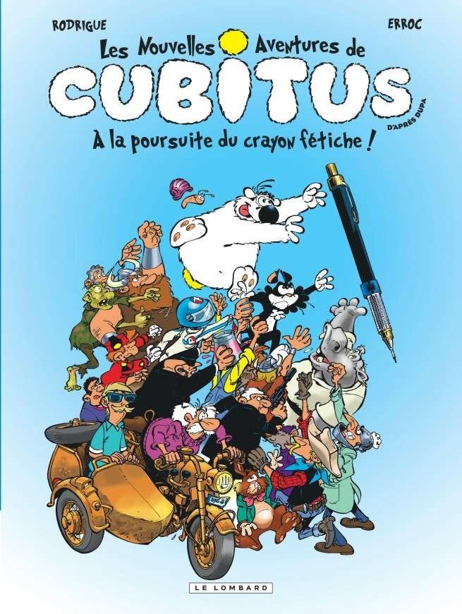 Les Nouvelles aventures de Cubitus, Tome 13 : À la poursuite du crayon fétiche
