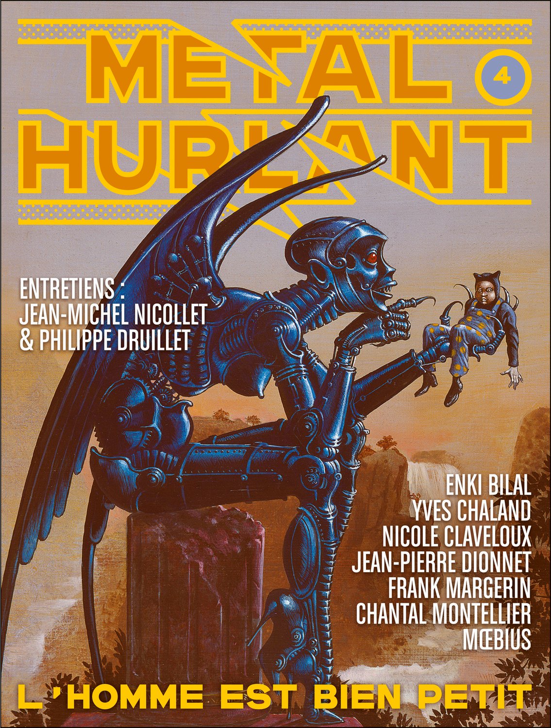 Métal Hurlant N°4 : L'homme est bien petit